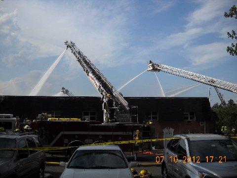 Truck 1-2-6 at Colonial Gardens in Avenel 7/10/12