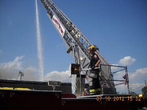 Truck 1-2-6 at Colonial Gardens in Avenel 7/10/12